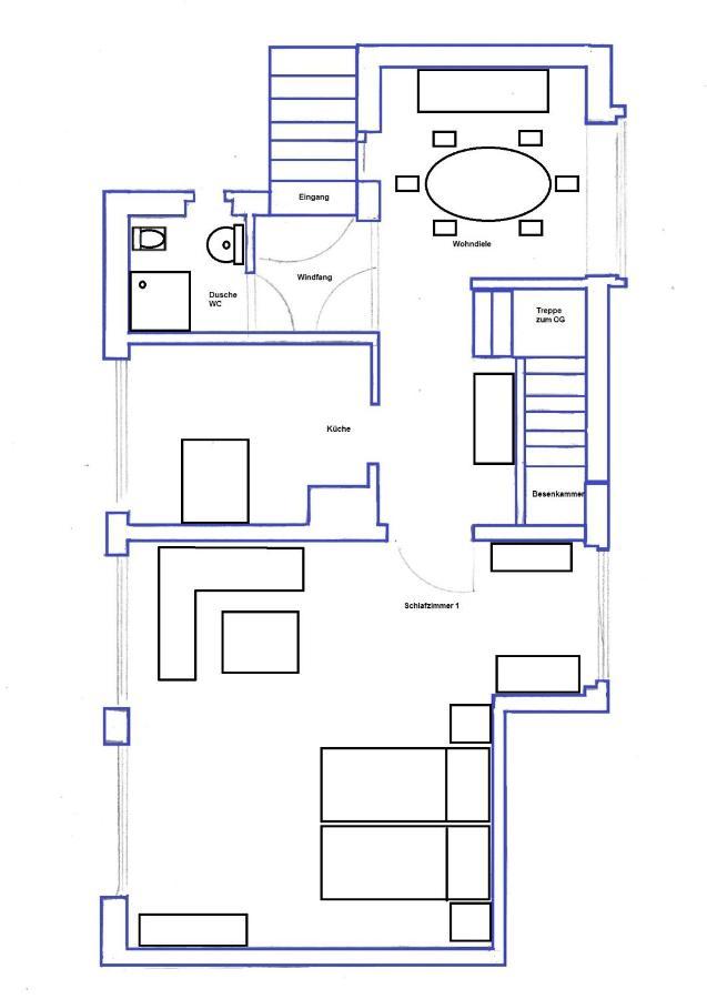 Ferienwohnung Kirsten Markranstaedt Ngoại thất bức ảnh
